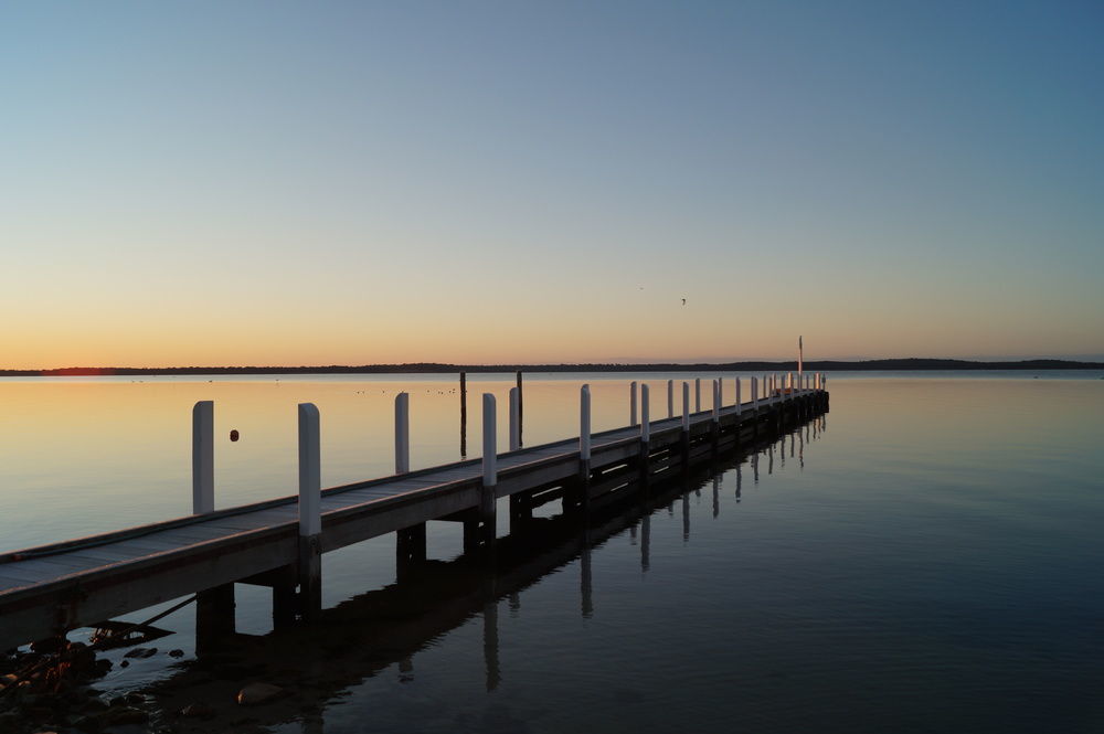 Вилла Waterfront Retreat At Wattle Point Forge Creek Экстерьер фото